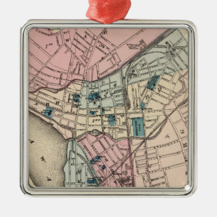 Trenton, NJ Metal Ornament