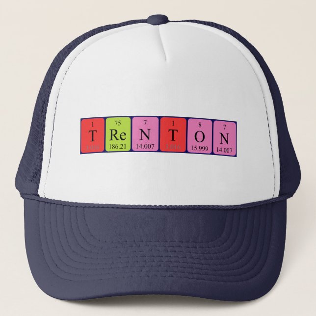 Trenton periodic table name hat (Front)
