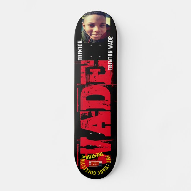 TRENTON WADE REMIX JMT Skateboard (Front)