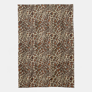 très chic leopard print towels
