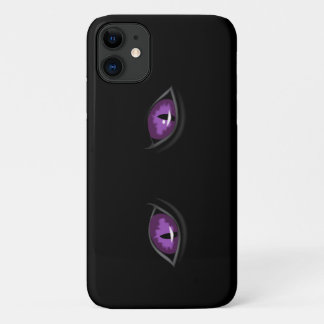 Très Déplaisant coque iphone des yeux de chat