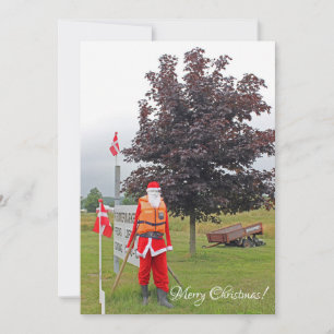 Très drôle Carte de voeux de Noël Joyeux!
