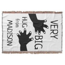 Très gros HUG de votre couverture cadeau de coton