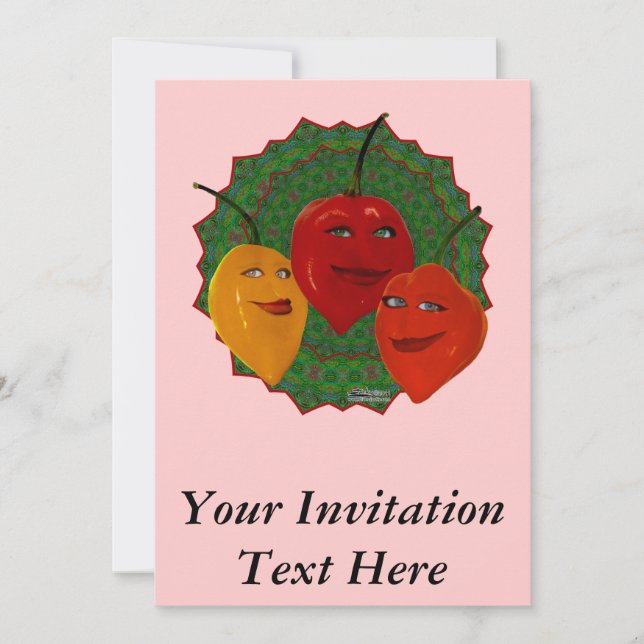 Tres Habaneras Invitation (Front)