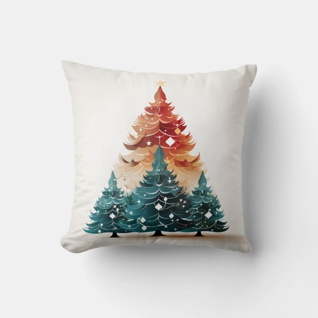 très joli Joyeux Coussin de Noël (Recto)