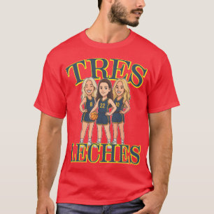 Tres Leches Fever womens basketball fan art Oversi T-Shirt