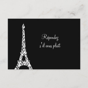 Tres Paris RSVP Card
