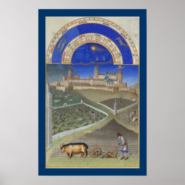 Très Riches Heures - March Poster (Front)