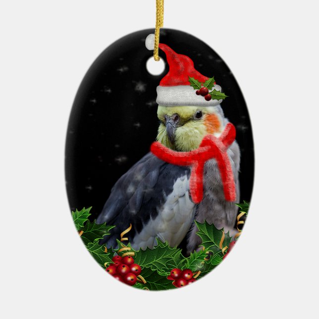 Très un ornement de Noël de baie (Devant)