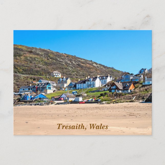 Tresaith, Wales, Postcard (Front)