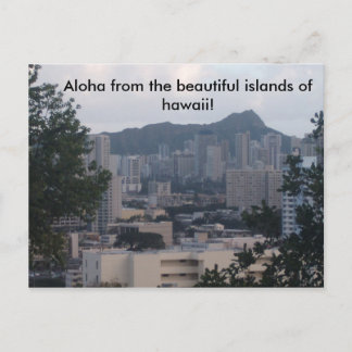 TRESMARIE 031, Aloha from the beautiful islands... Postcard