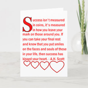 Trésor Véritable Carte de remerciements