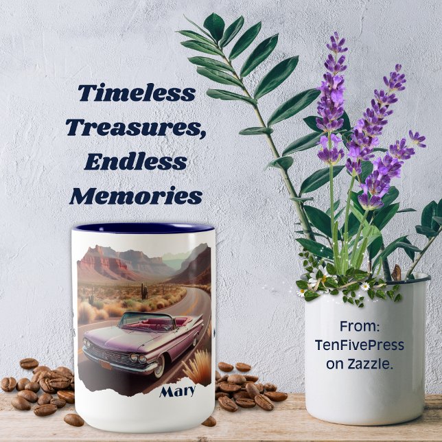 Trésors intemporels, souvenirs infinis de café Mug (Créateur téléchargé)