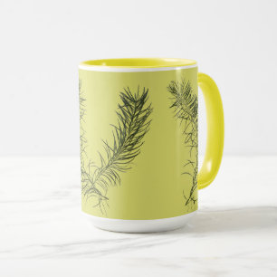 Trésors texturaux de l'été sur une Mug - B