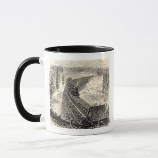 Trestle Bridge on the Pacific Railway Mug