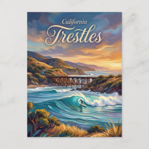 Trestles California Postcard
