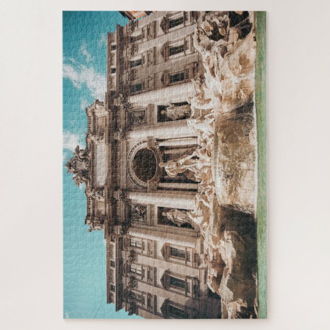 Trevi Fontaine Roma Italie 1014pcs Jigsaw Puzzle (Vertical)