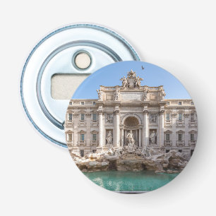 Trevi Fountain at early morning - Rome, Italy Bottle Opener