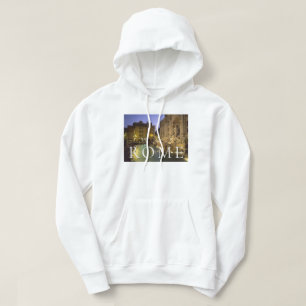 Trevi Fountain at Night Rome, Lazio, Italy Hoodie