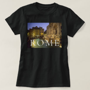 Trevi Fountain at Night   Rome, Lazio, Italy T-Shirt