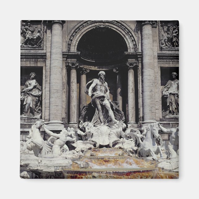 Trevi Fountain, built 1732-62 Magnet (Front)