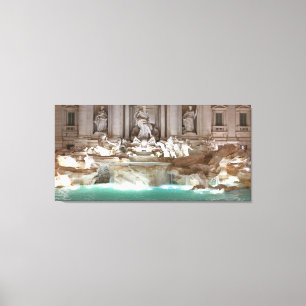Trevi Fountain Canvas Print