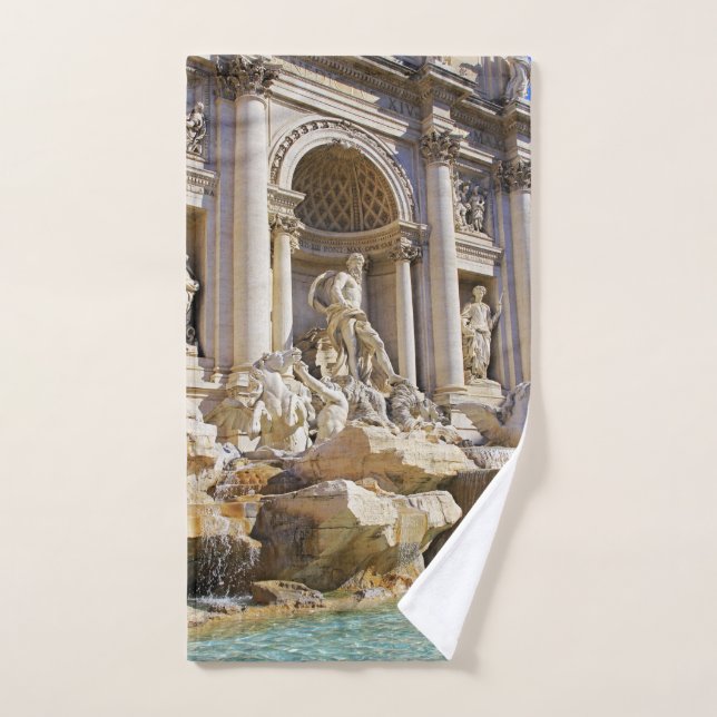 Trevi fountain hand towel (Hand Towel)
