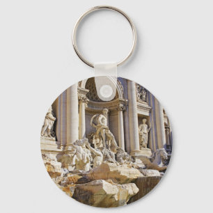 Trevi fountain keychain