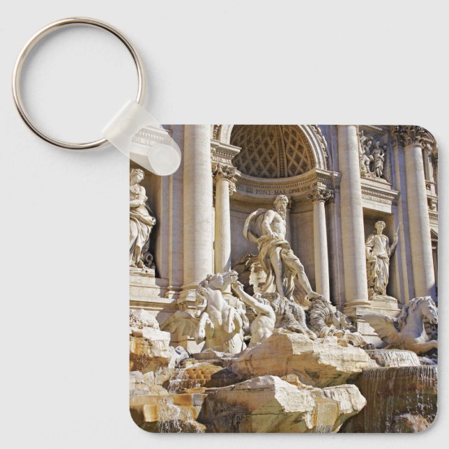 Trevi fountain keychain (Front)