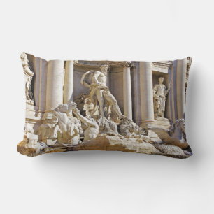 Trevi fountain lumbar pillow