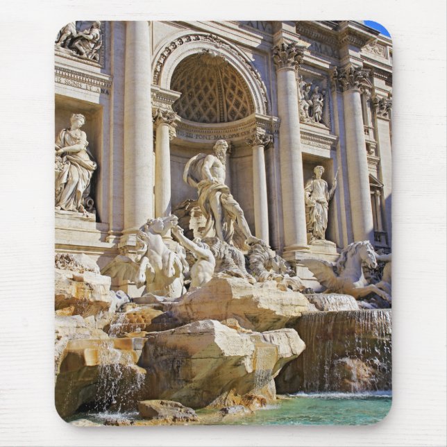 Trevi fountain mouse pad (Front)