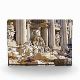 Trevi fountain photo block