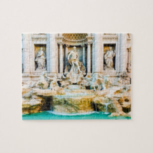 Trevi Fountain - Roma, Italy - 8x10 - 110 pcs. Jigsaw Puzzle