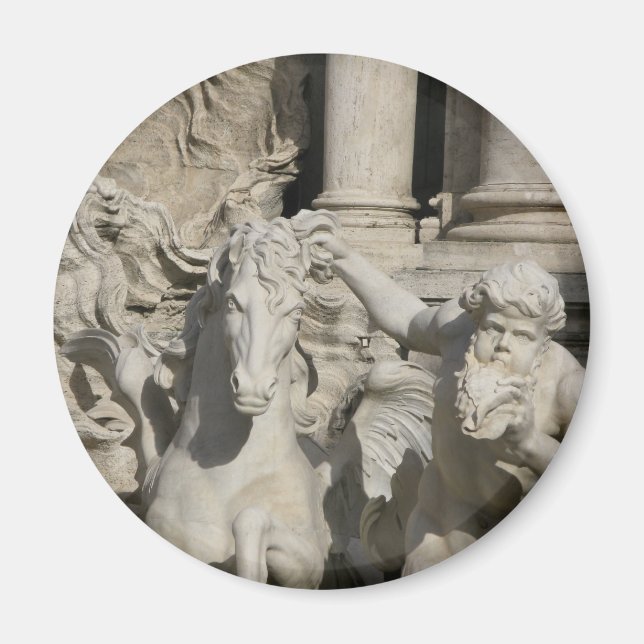 Trevi Fountain, Rome Italy Magnet (Front)