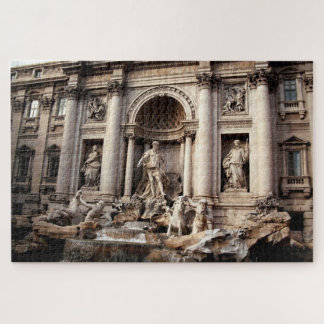 Trevi Fountain Rome Italy Travel Jigsaw Puzzle