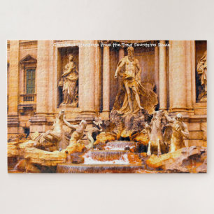 Trevi Fountain Rome. Jigsaw Puzzle