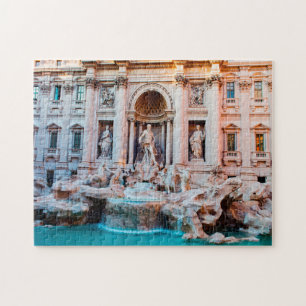 Trevi Fountain Rome. Jigsaw Puzzle