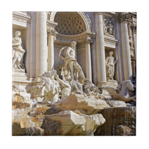 Trevi fountain tile