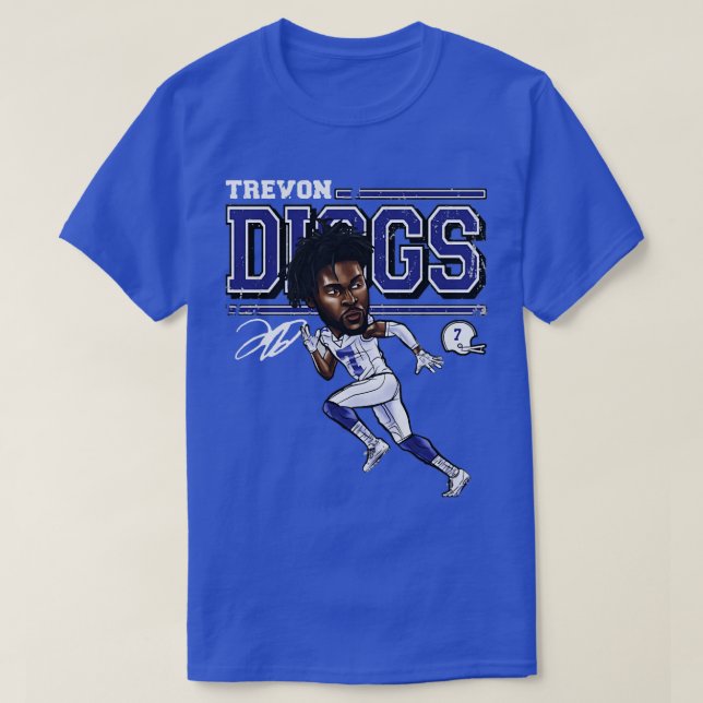 Trevon Diggs Dallas toon TShirt (Design devant)