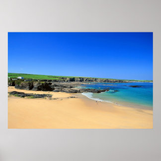 Trevone Bay Poster
