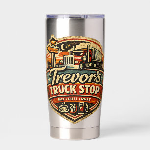 Trevor's Truck Stop Insulated Tumbler