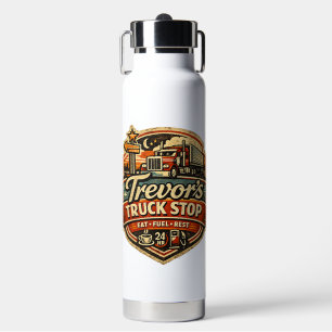 Trevor's Truck Stop Water Bottle