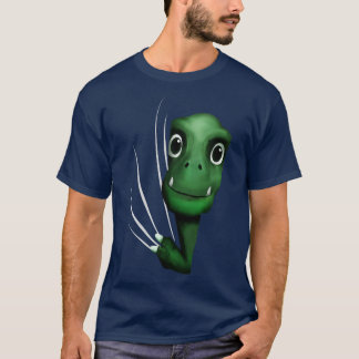 TRex Animal Coming From Inside T-Shirt