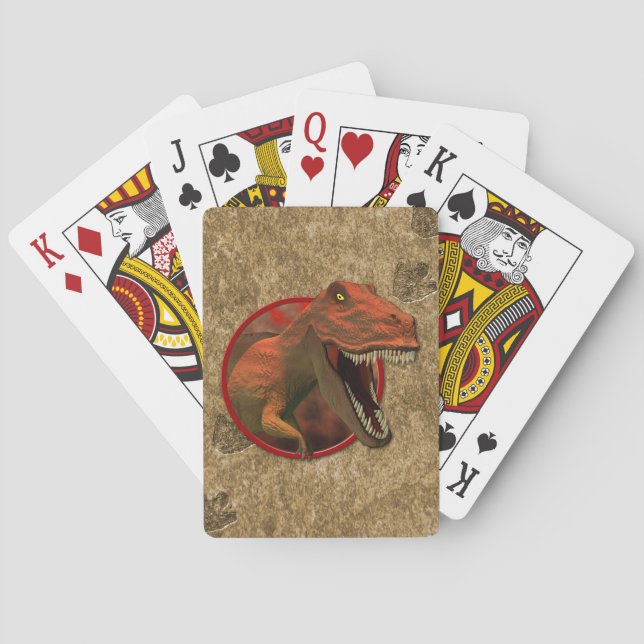 TRex Playing Cards (Back)