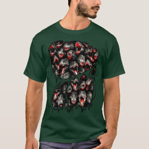 TRex Prehistoric Dinosaur Pack Inside Halloween Co T-Shirt