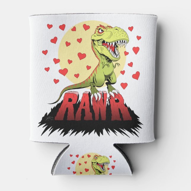 Trex Rawr Can Cooler (Front)