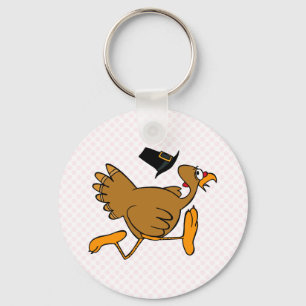 Trey Turkey Keychain