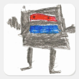 Treytin: Square Sticker