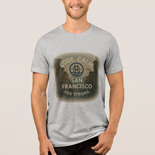 Tri-blend SF Tee | Ultra-Soft Techwear (Front)