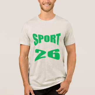 Tri-blend T-Shirt oatmeal SPORT 26 Tri-Blend Shirt